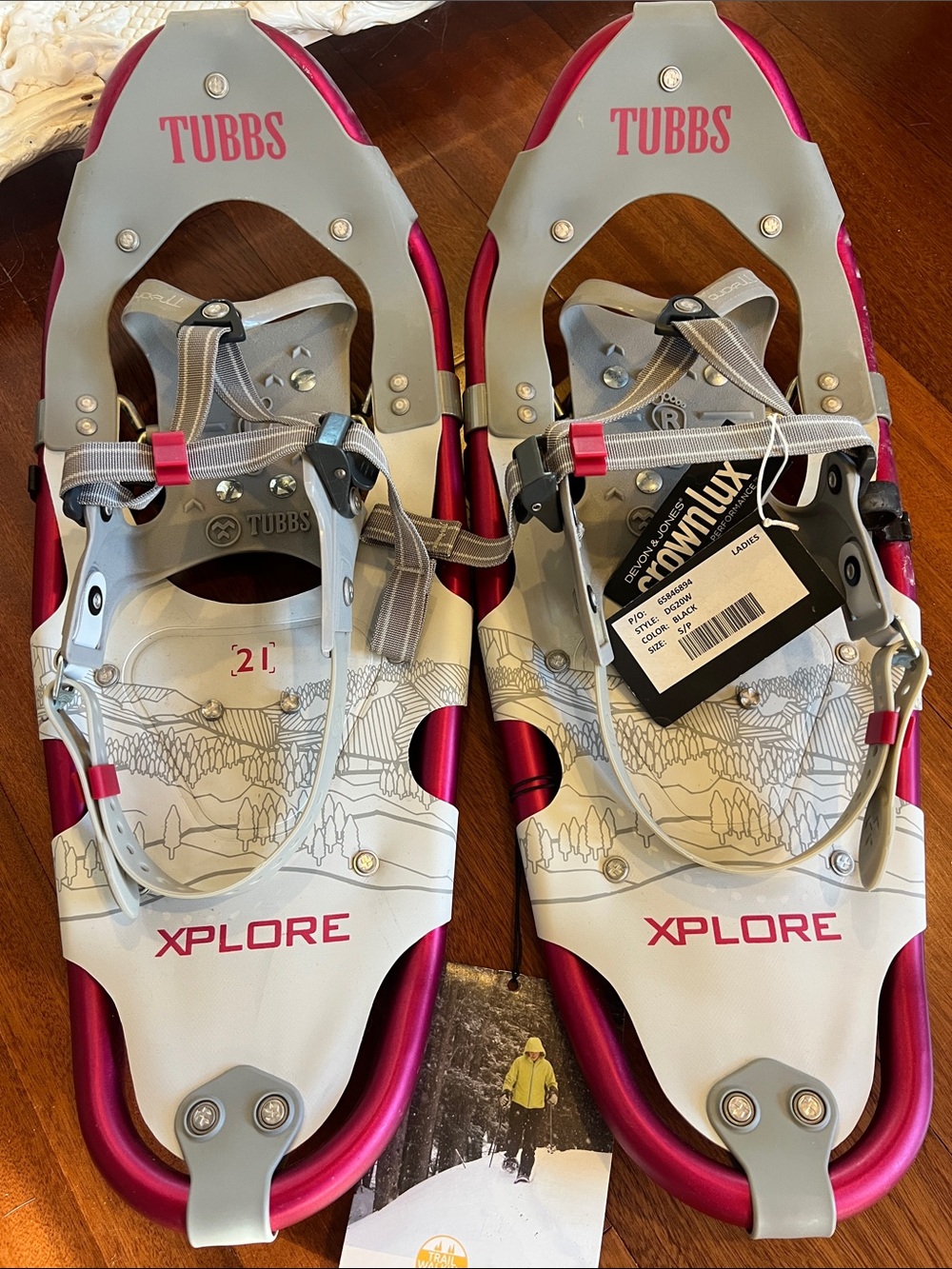 Tubbs Xplore Women's Pink/Gray Snowshoes